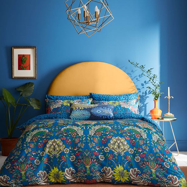 Gardenia Bedding - Blue